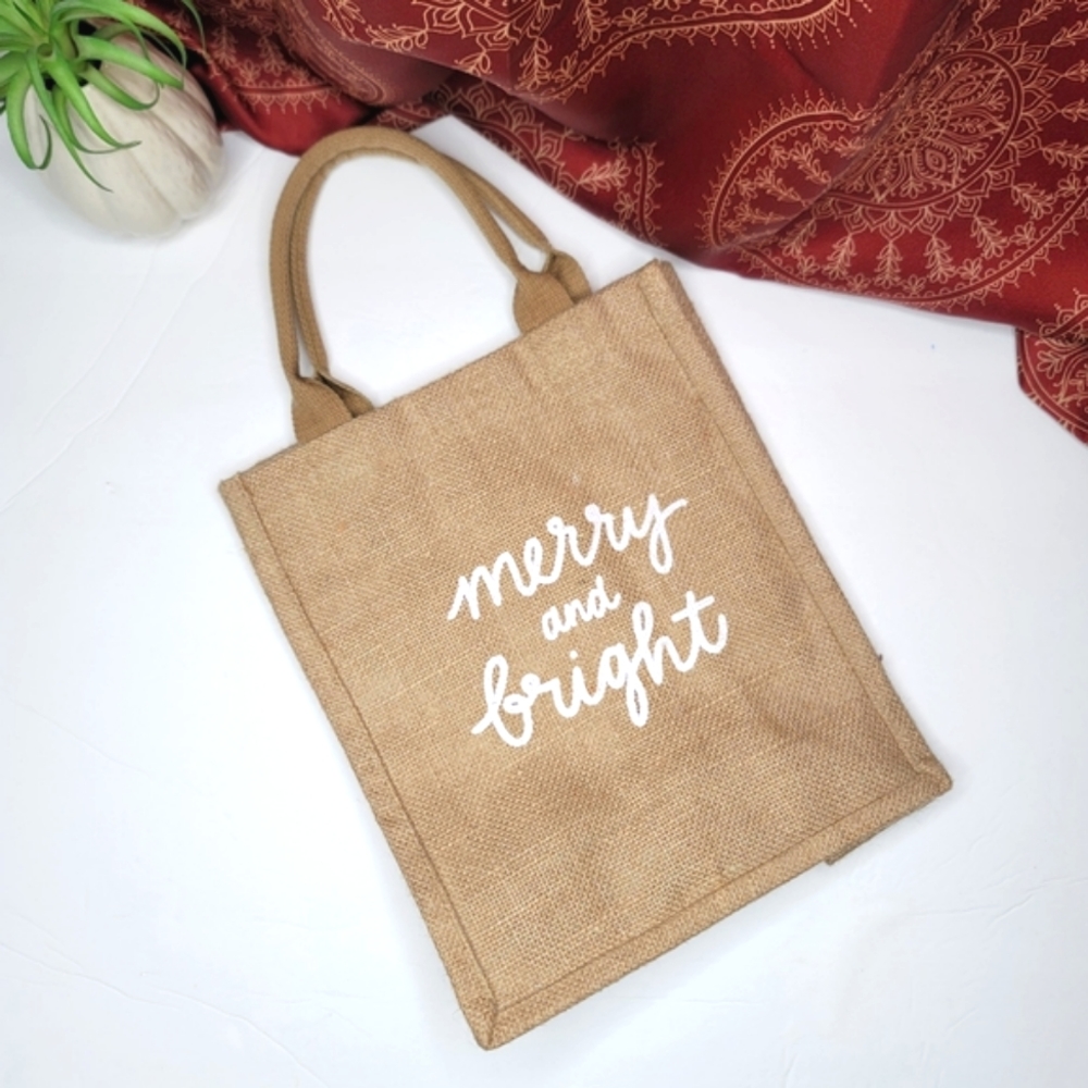 Burlap Bag Mery & Bright